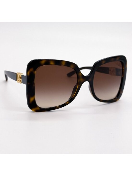 New Dolce&Gabbana DG6193U 502/13 Brown Women Oversized Sunglasses main image 6
